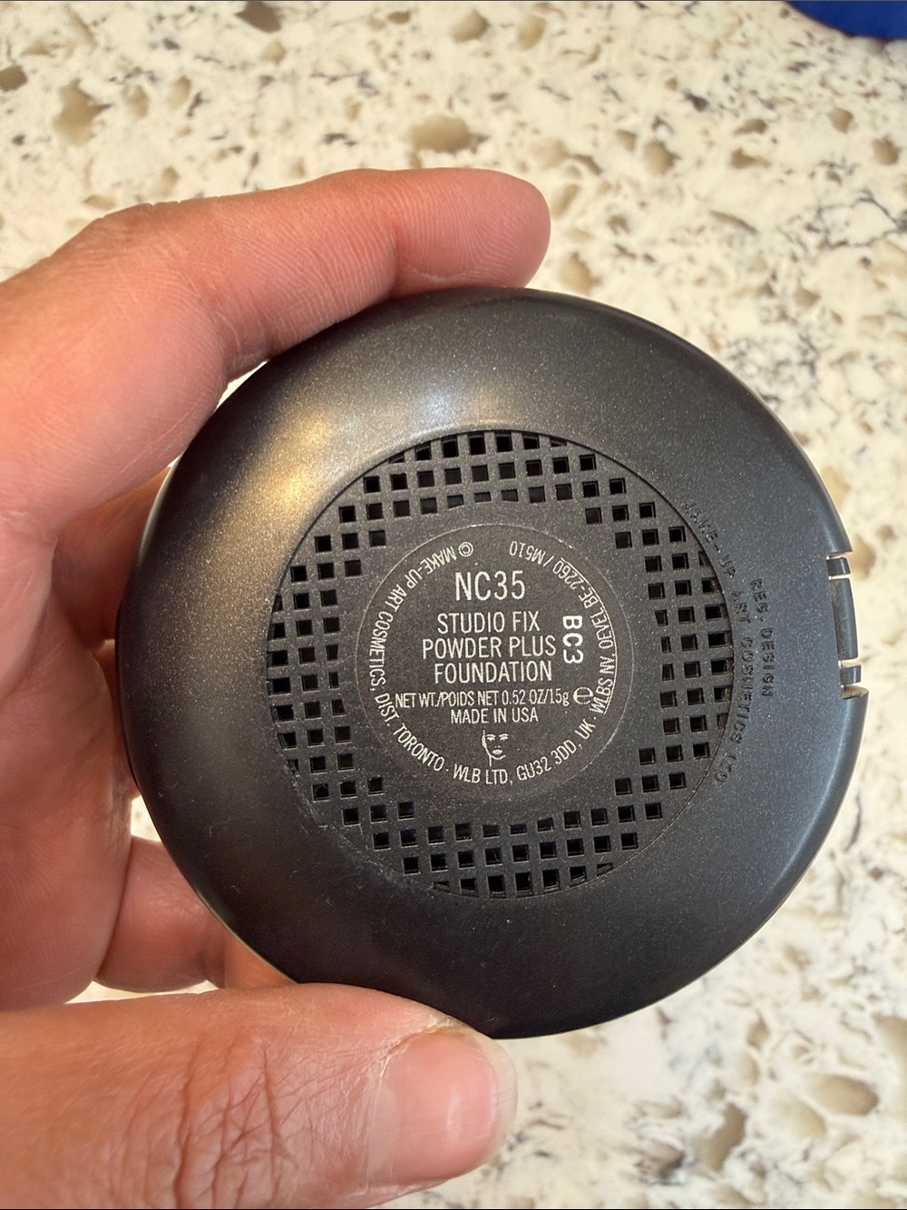 Rare Original Mac Studio fix powder in shade NC35 without box - Picture 3 of 3
